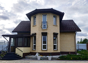 Строительство дома из газосиликата в д. Марфино