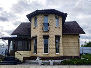 Строительство дома из газосиликата в д. Марфино