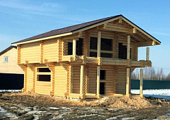 Строительство дома-бани в Малых солях Ярославской области